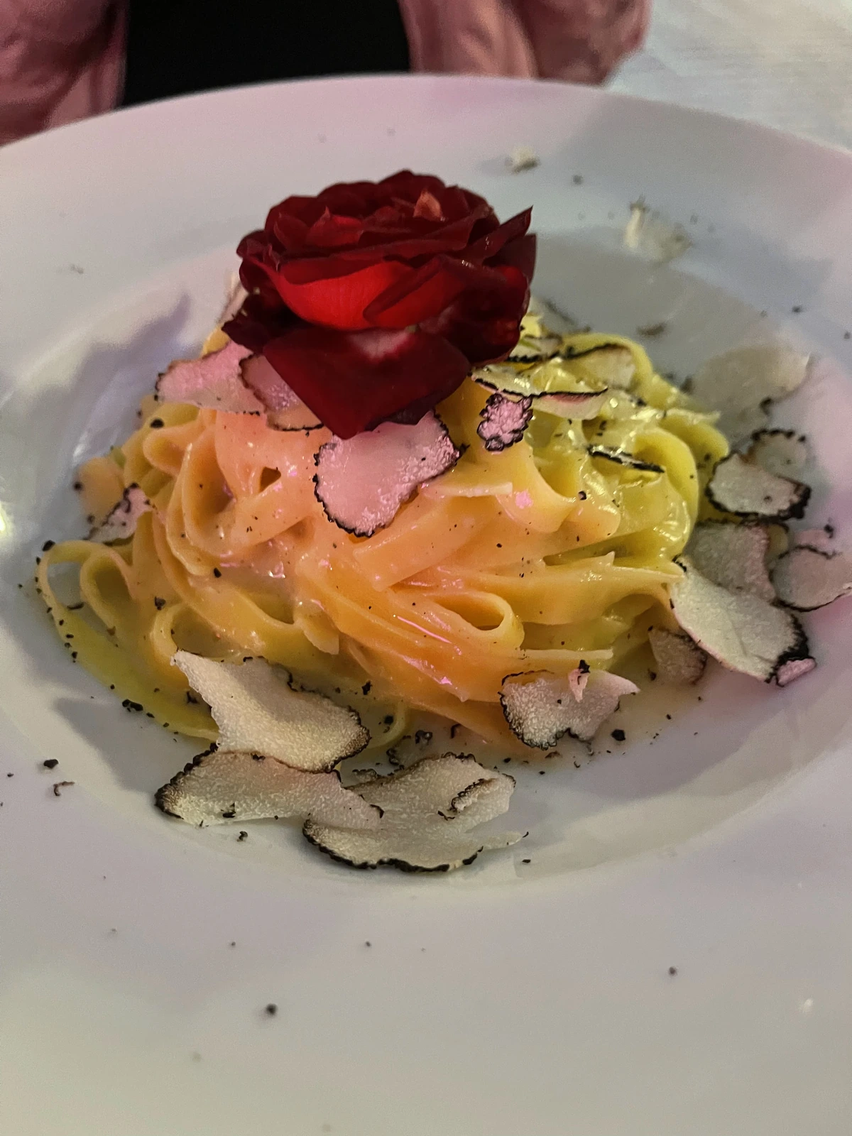 Tagliatelle con Trufa Fresca